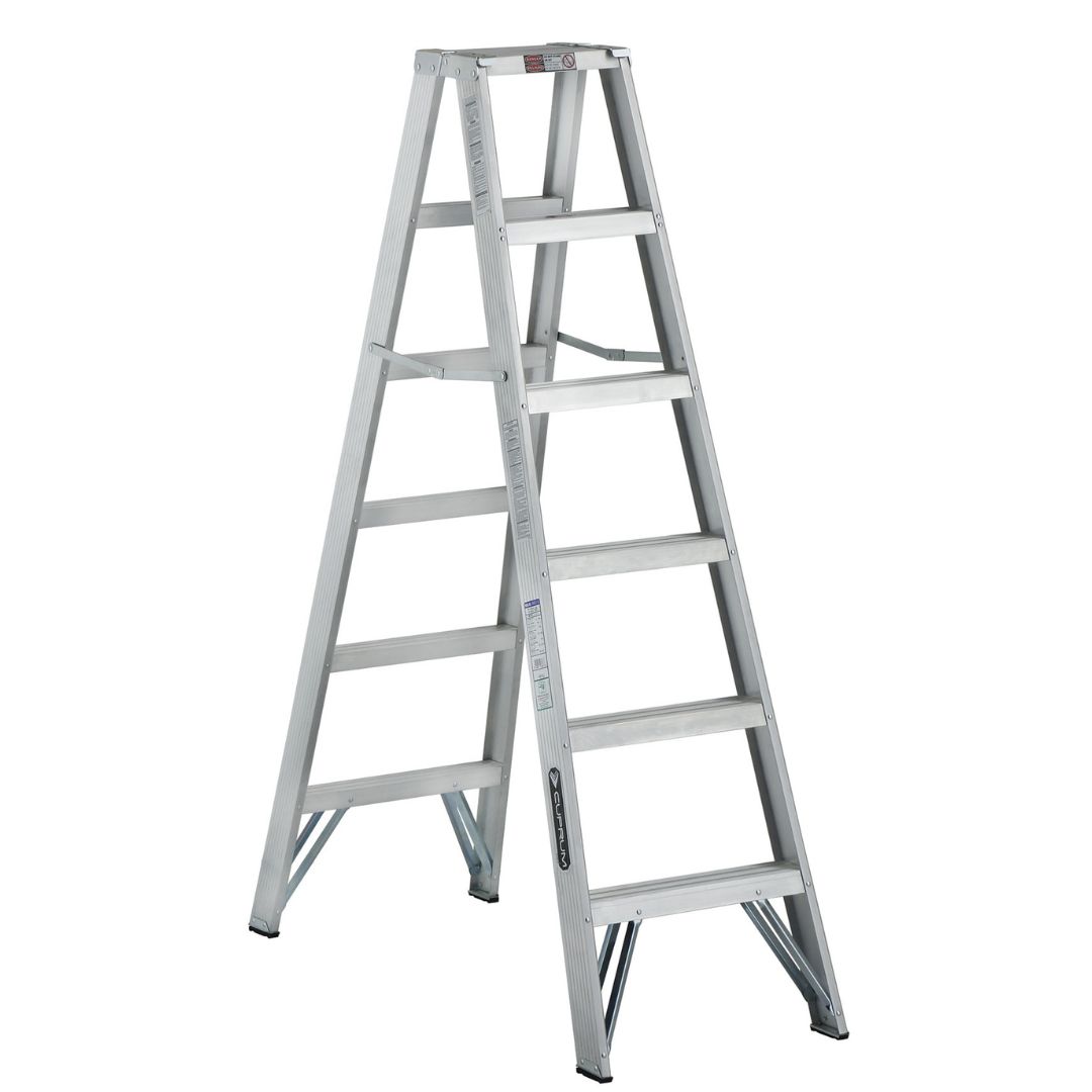 Escalera de tijera doble de aluminio C-2231-06